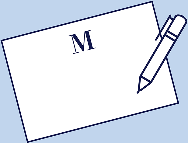 Letter and Pen